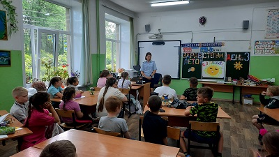 Летний  лагерь дневного пребывания детей. День третий - &amp;quot;Зеленый патруль&amp;quot;.