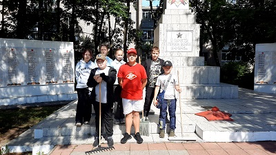 Патриотическая акция &amp;quot;Обелиск&amp;quot;.
