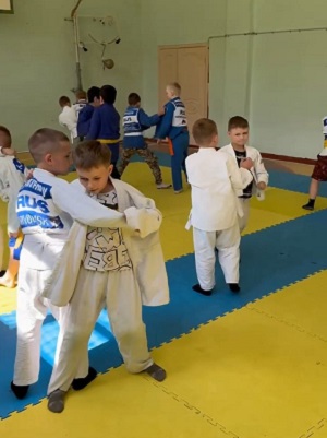 Работа профильных спортивных отрядов лагеря дневного пребывания детей.