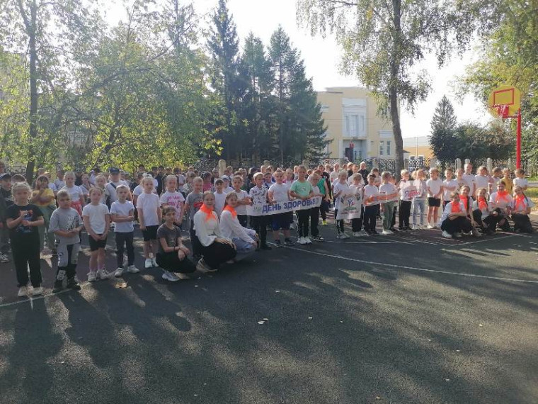 Сегодня в саду "Текстильщик" прошёл День здоровья для начальной школы..